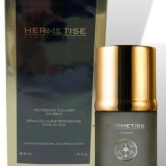HERMETISE COLLAGEN EYE SERUM-REDUCES DARK CIRCLES- 1.02 fl oz / 30 ml-NEW-SEALED - Picture 9 of 9